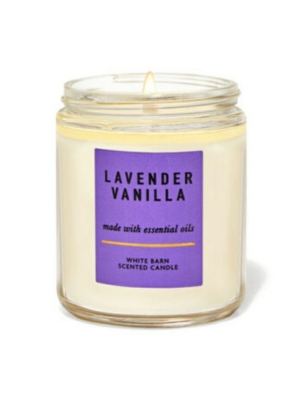 LAVENDER VANILLA "SLEEP" SINGLE WICK CANDLE